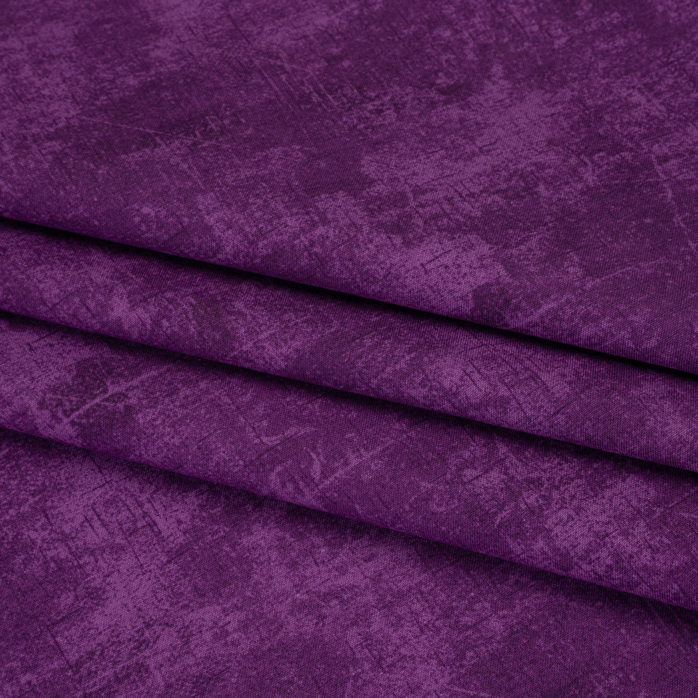 Printed Quilting Cotton by Northcott - Plum Painterly Texture - Canvas Collection