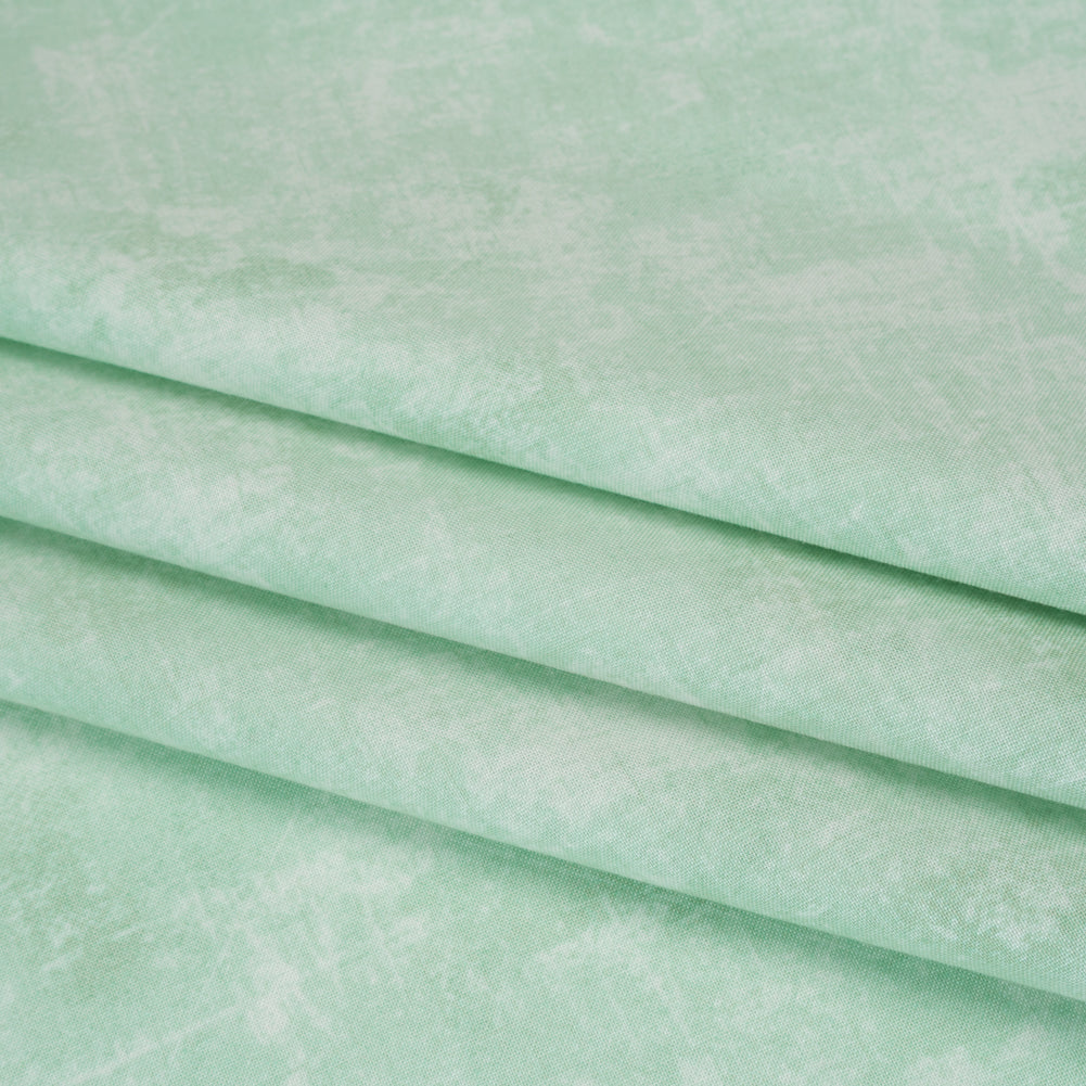 Printed Quilting Cotton by Northcott - Minty Painterly Texture - Canvas Collection