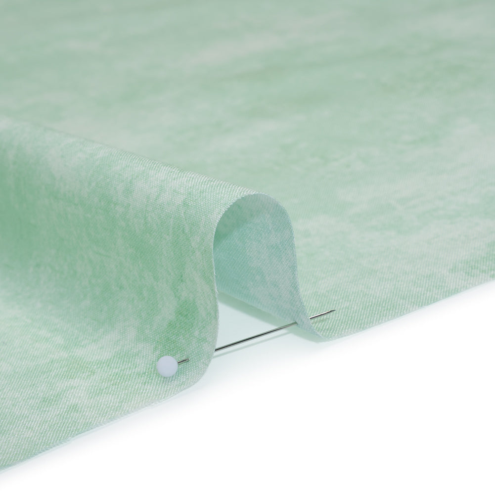 Printed Quilting Cotton by Northcott - Minty Painterly Texture - Canvas Collection