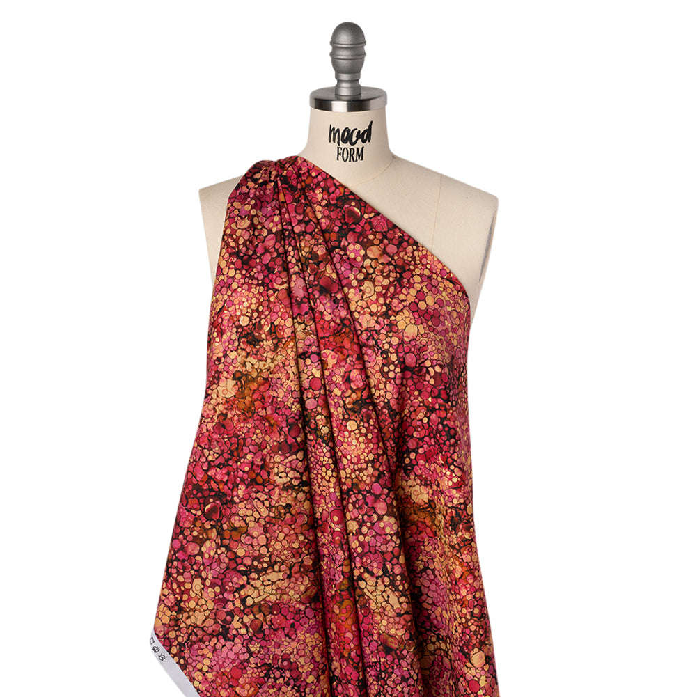 Printed Quilting Cotton by Northcott - Rose Petal Bubbles - Bliss Collection