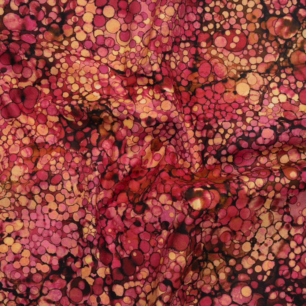 Printed Quilting Cotton by Northcott - Rose Petal Bubbles - Bliss Collection