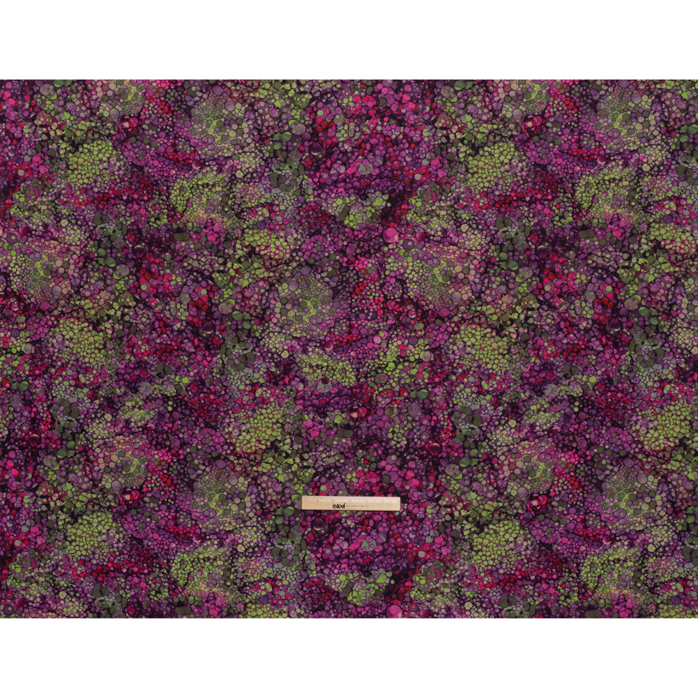 Printed Quilting Cotton by Northcott - Heather Bubbles - Bliss Collection