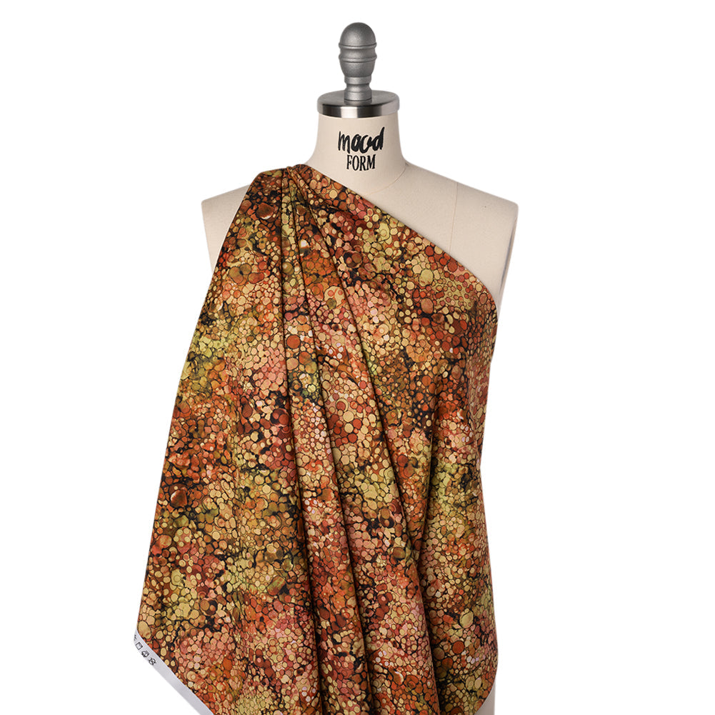 Printed Quilting Cotton by Northcott - Rust Bubbles - Bliss Collection