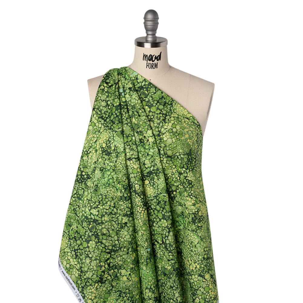 Printed Quilting Cotton by Northcott - Rainforest Bubbles - Bliss Collection