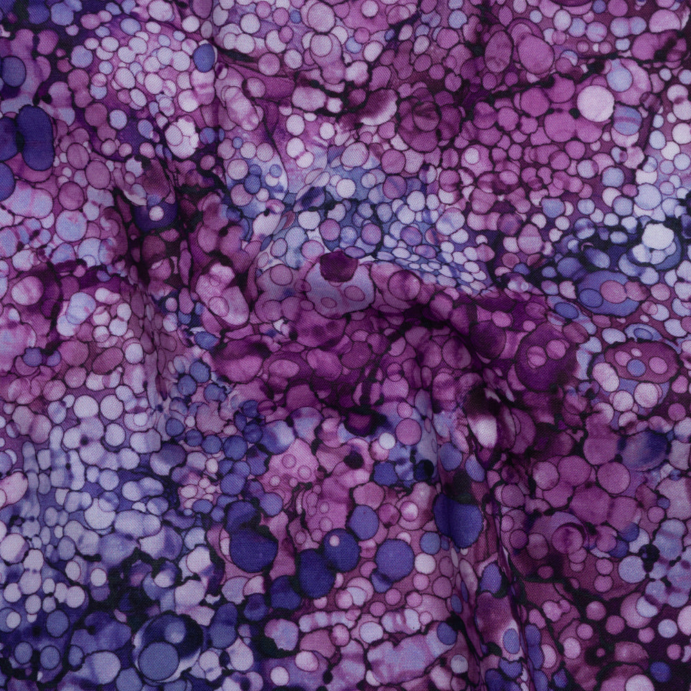 Printed Quilting Cotton by Northcott - Iris Bubbles - Bliss Collection