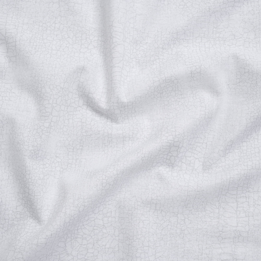 Quilting Cotton by Northcott - Snow Textural Abstract - Crackle Collection