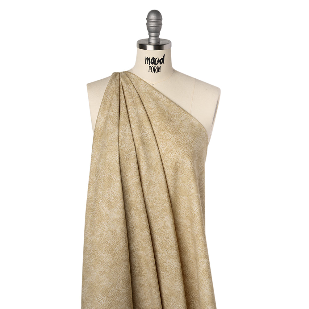 Quilting Cotton by Northcott - Taupe Textural Abstract - Crackle Collection