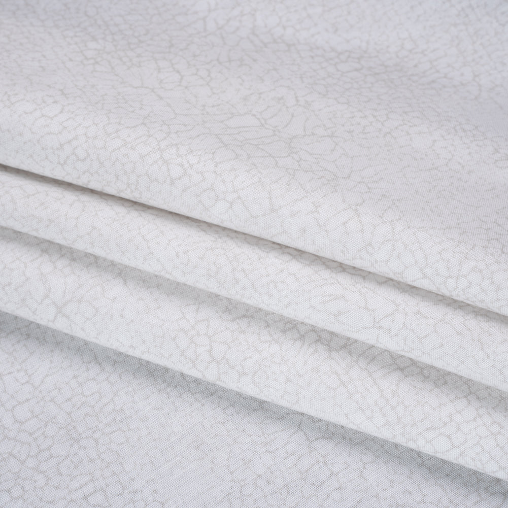 Quilting Cotton by Northcott - White Wash Textural Abstract - Crackle Collection