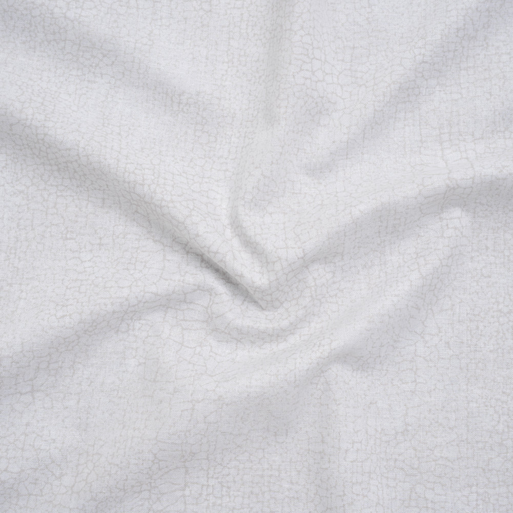 Quilting Cotton by Northcott - White Wash Textural Abstract - Crackle Collection