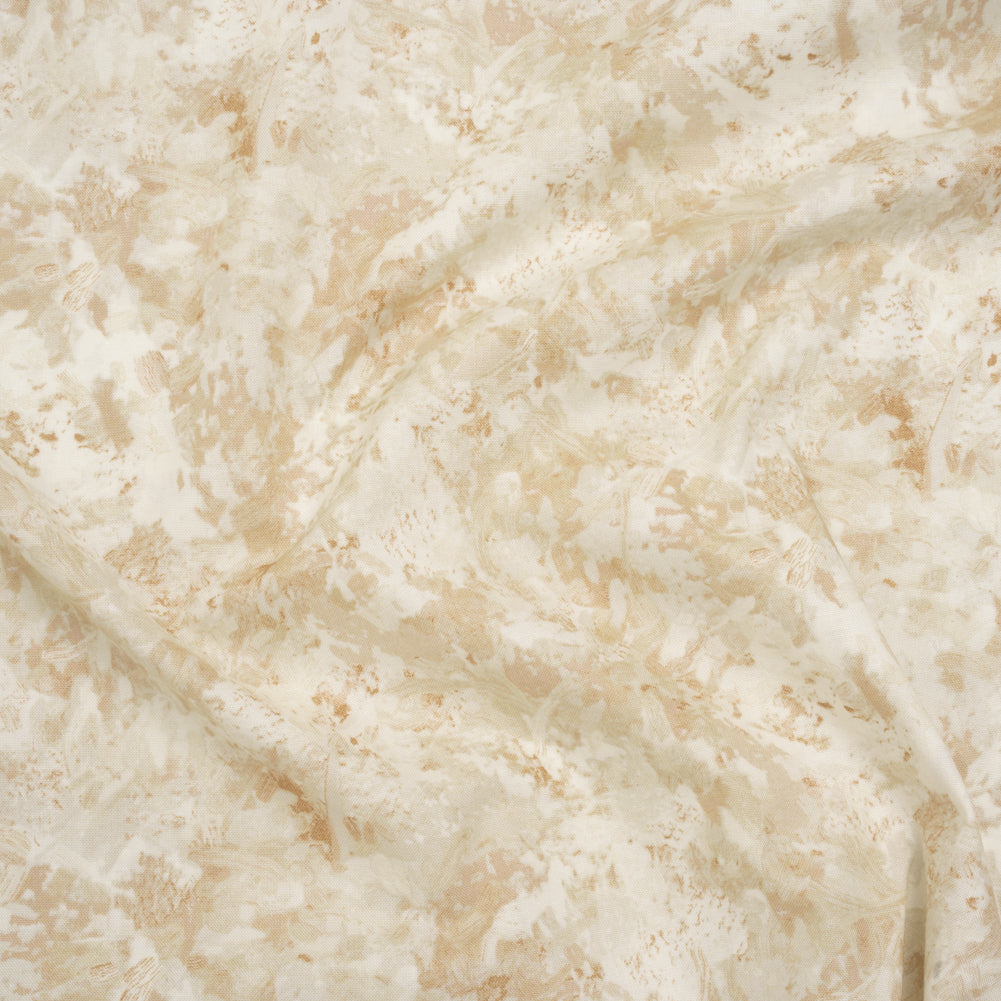 Printed Quilting Cotton by Deborah Edwards for Northcott Studio - Alabaster Painterly Abstract - Chroma Collection
