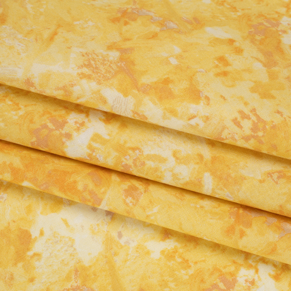 Printed Quilting Cotton by Deborah Edwards for Northcott Studio - Pineapple Crush Painterly Abstract - Chroma Collection