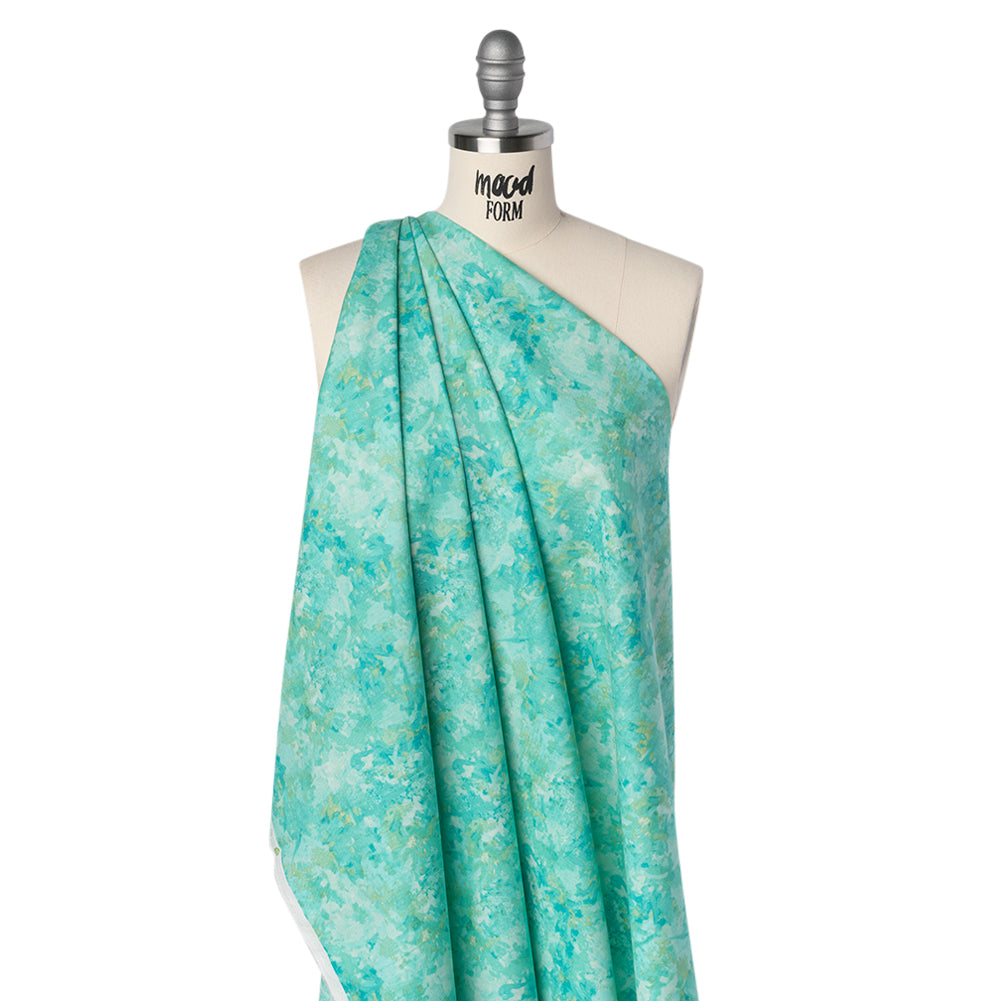 Printed Quilting Cotton by Deborah Edwards for Northcott Studio - Spa Painterly Abstract - Chroma Collection