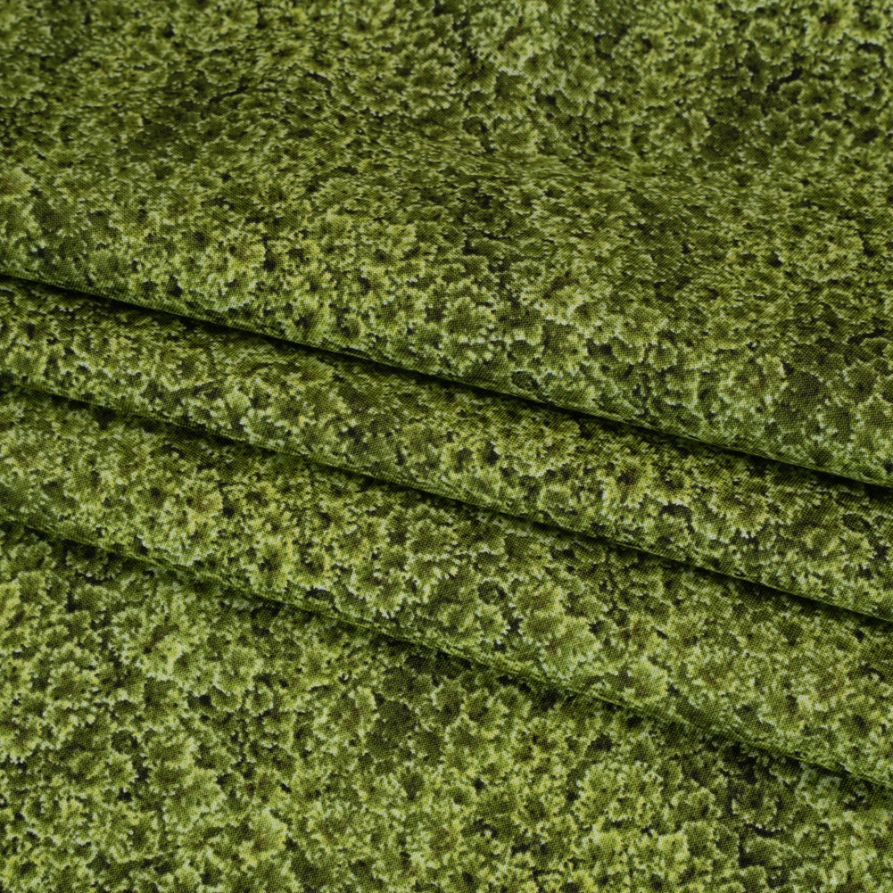 Printed Quilting Cotton by Northcott Studio - Light Green Foliage - Naturescapes Collection