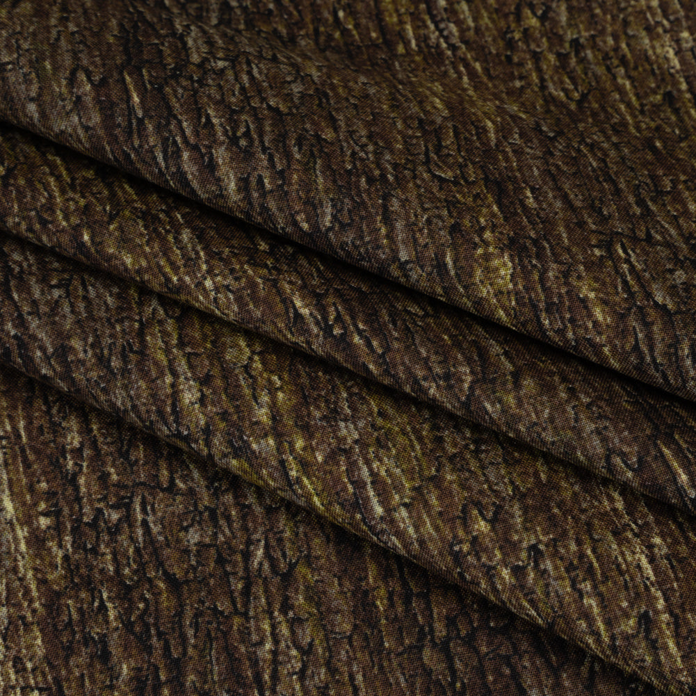 Printed Quilting Cotton by Northcott Studio - Brown Bark - Naturescapes Collection