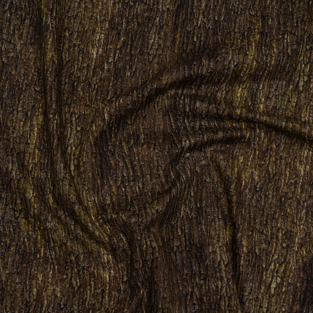 Printed Quilting Cotton by Northcott Studio - Brown Bark - Naturescapes Collection