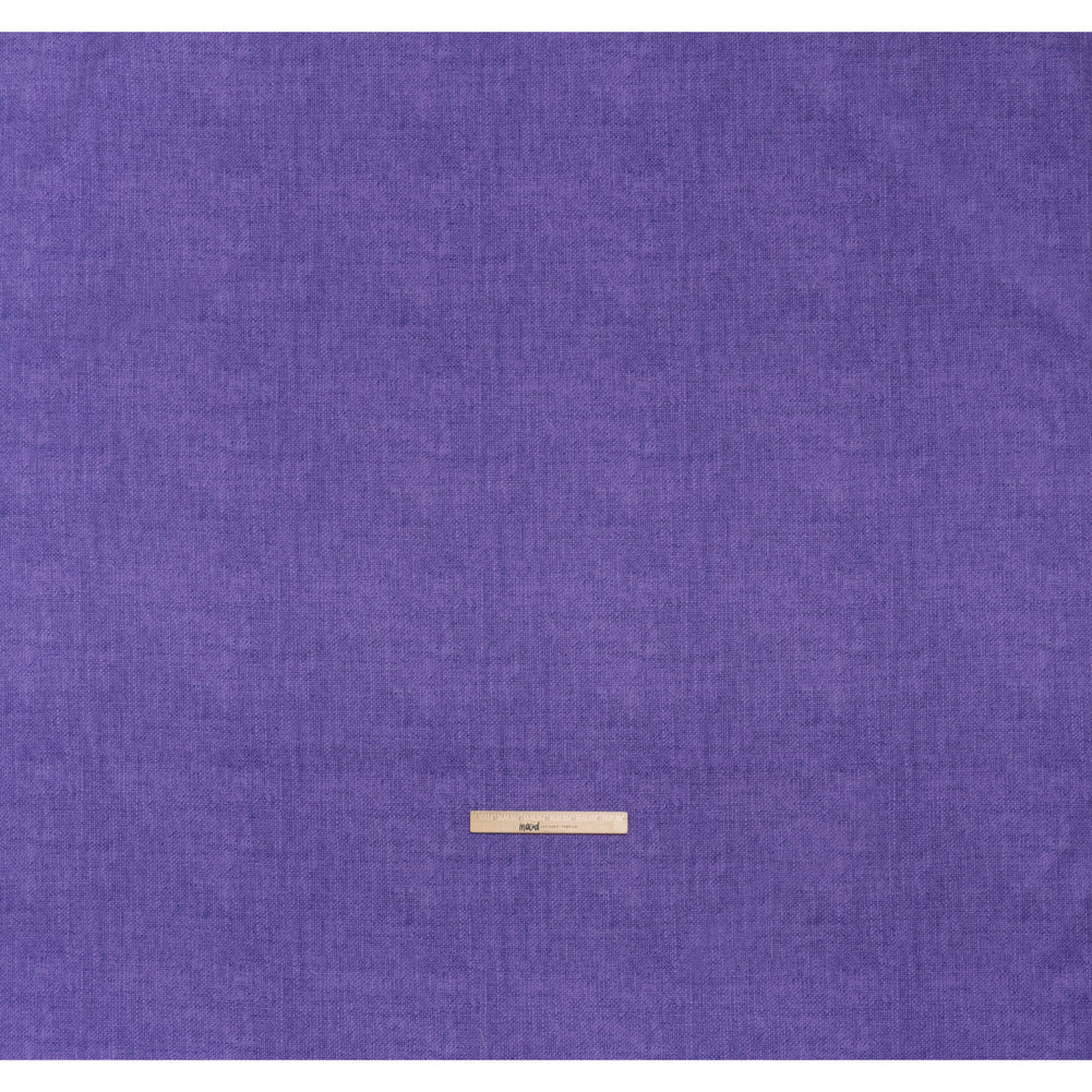 Printed Quilting Cotton by Northcott Studio - Purple Canvas Textured - Linen Basics Collection
