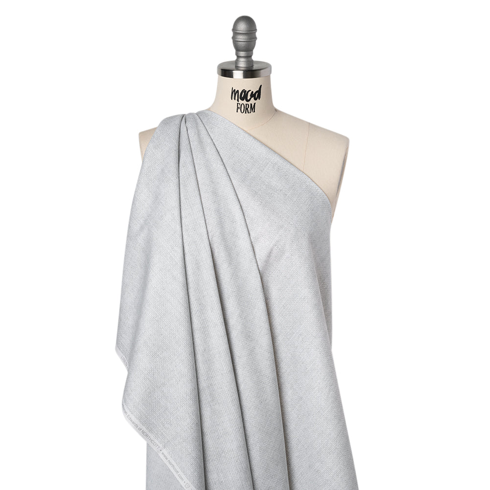 Printed Quilting Cotton by Northcott Studio - Pearl Canvas Textured - Linen Basics Collection