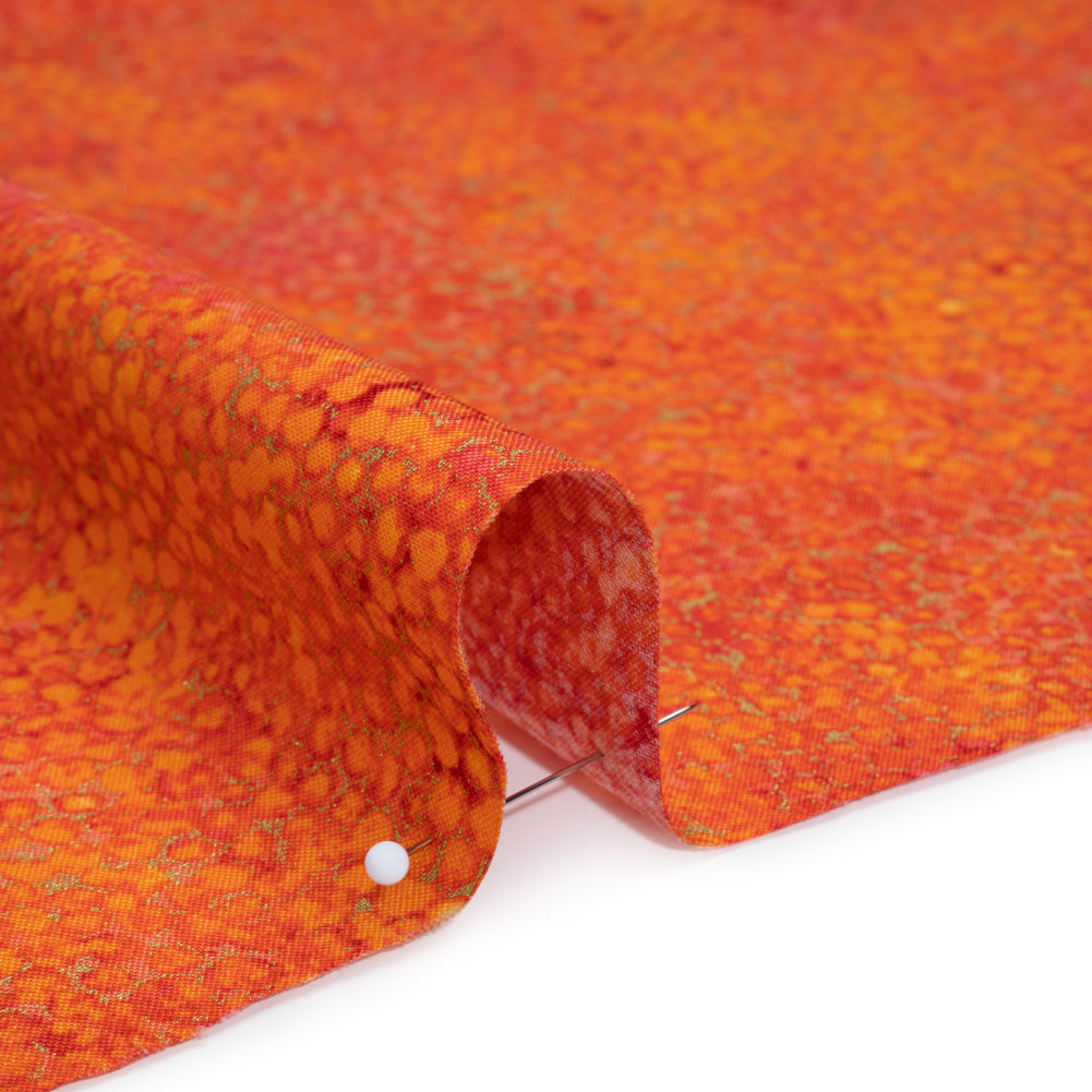 Metallic Printed Quilting Cotton by Northcott - Tutti Fruiti Pebbles - Shimmer Collection