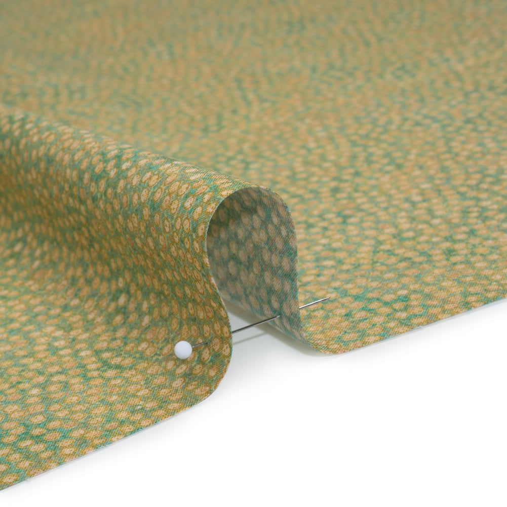 Metallic Printed Quilting Cotton by Northcott - Dawn Tiny Dots - Shimmer Collection