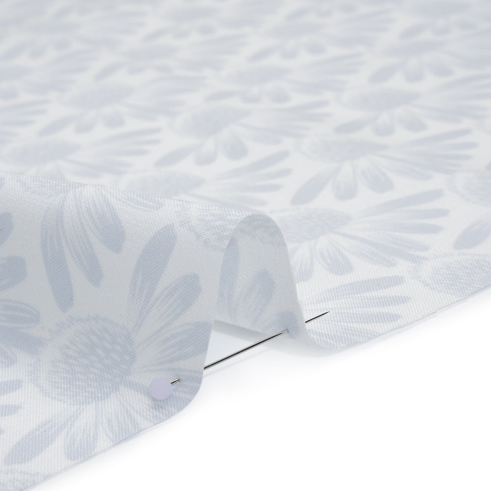 Printed Quilting Cotton by Anna Maria Textiles for Northcott - Cloud Coneflower Floral - Indelible Soft Collection
