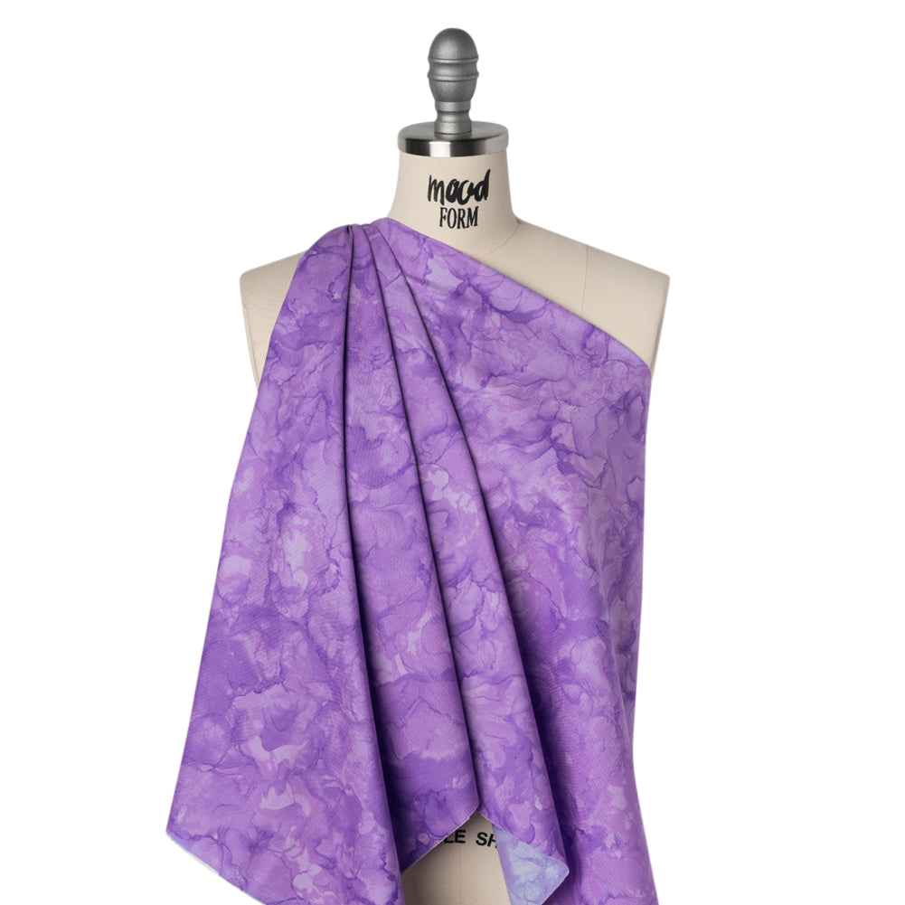 Printed Quilting Cotton by Northcott - Lavender Abstract - Mirage Collection