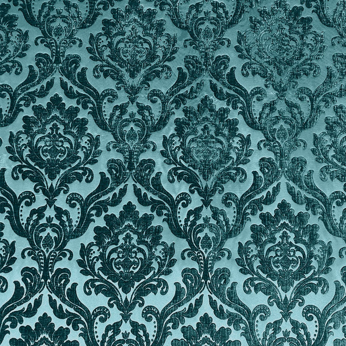 Neiman Fabric Two Tone Velvet Fabric - Classic Damask Tone On Tone, 57" Width, 34 Colors (Sample Book)