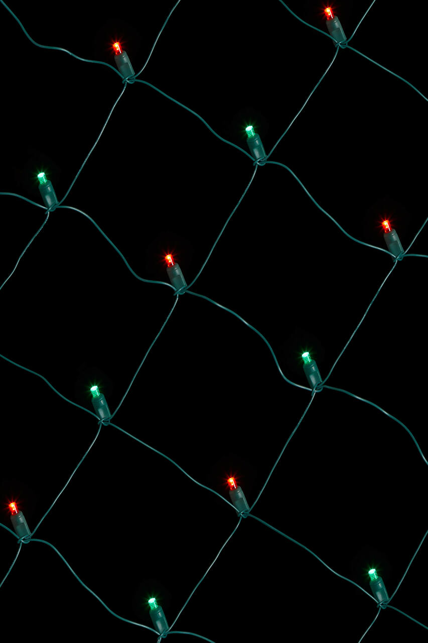Net Red/Green - 5mm 100L 4'x6'