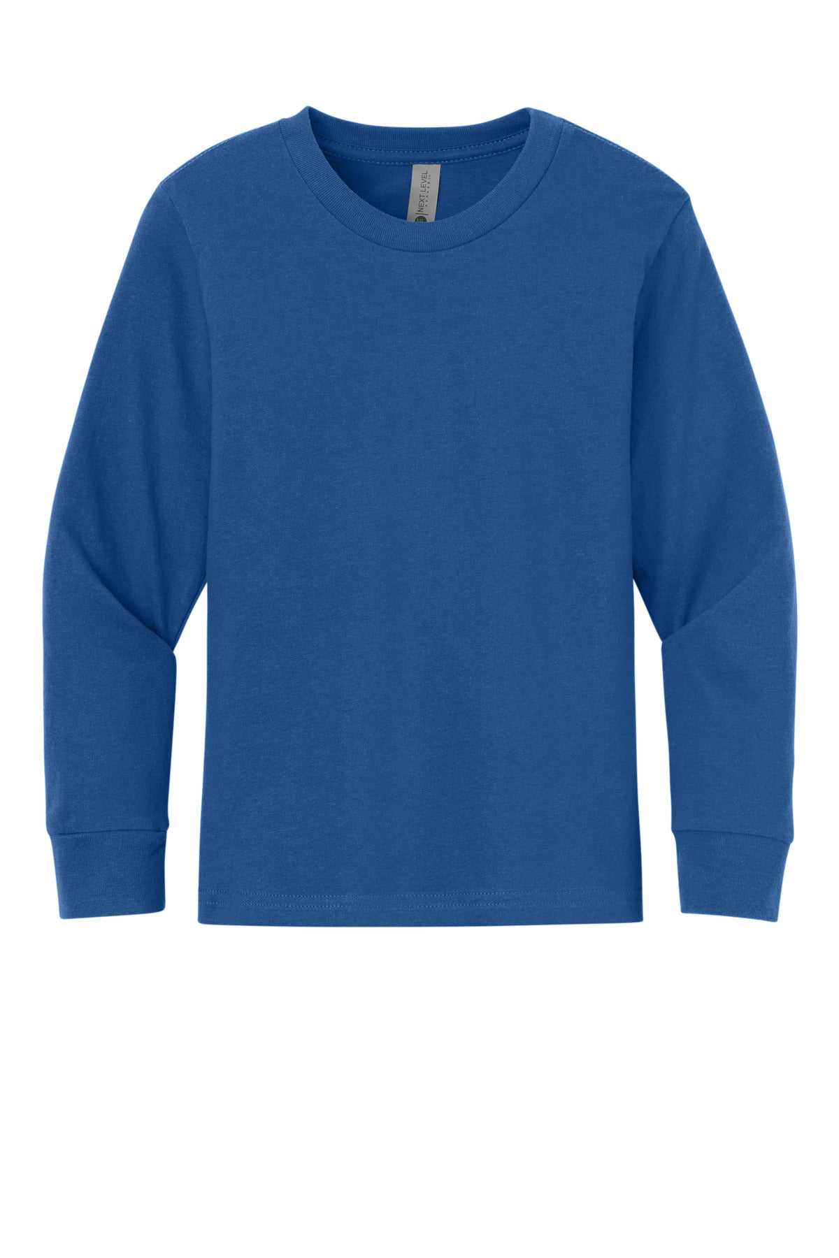 Next Level Apparel® Youth Cotton Long Sleeve Tee