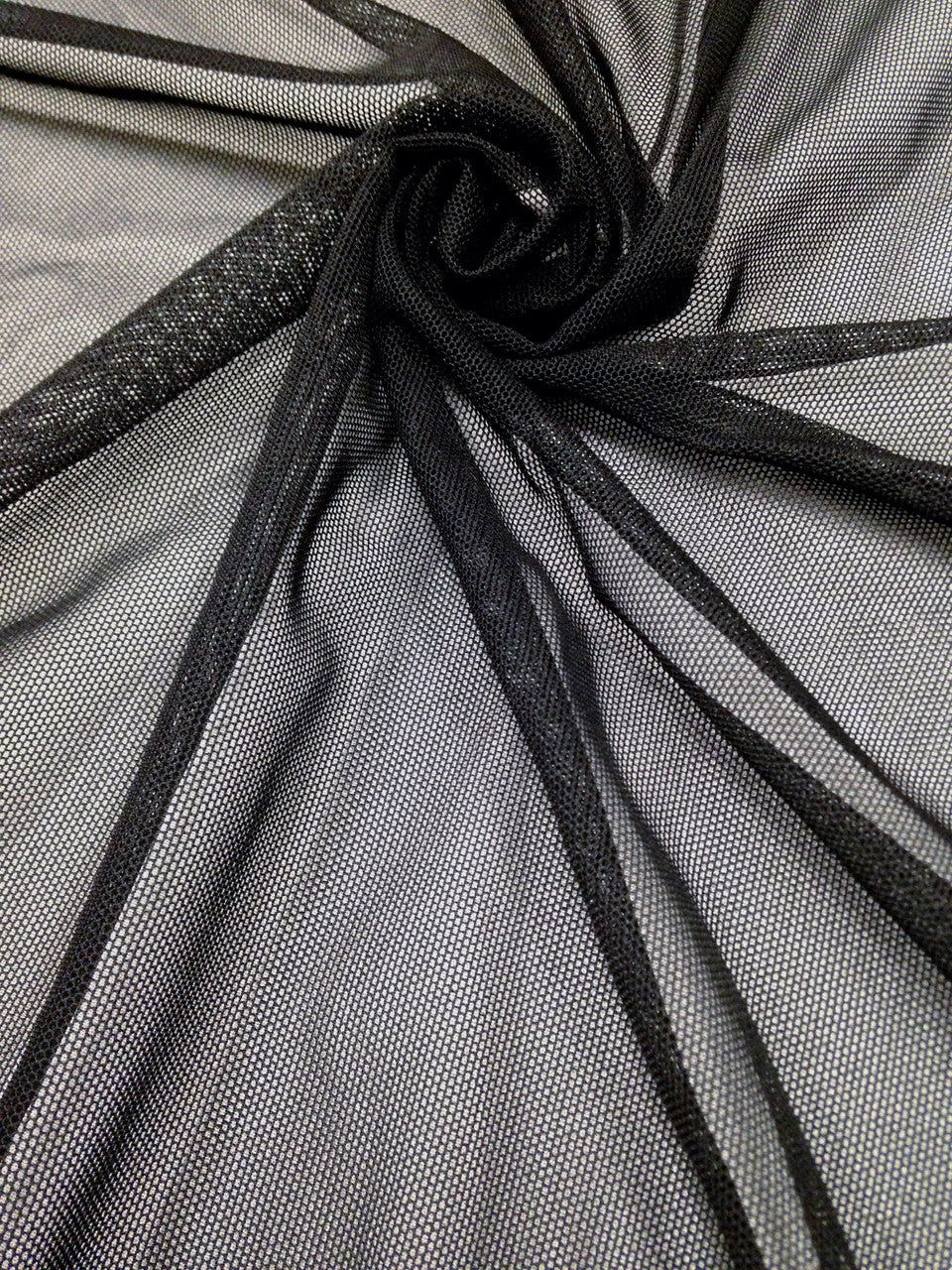 Small Micro Hole See Through Stretch Nylon Spandex Power Mesh Fabric - Sheer Mesh, 58" - 60" Wide