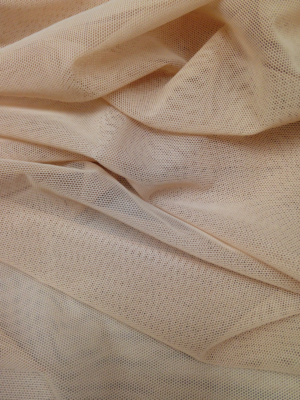 Small Micro Hole See Through Stretch Nylon Spandex Power Mesh Fabric - Sheer Mesh, 58" - 60" Wide