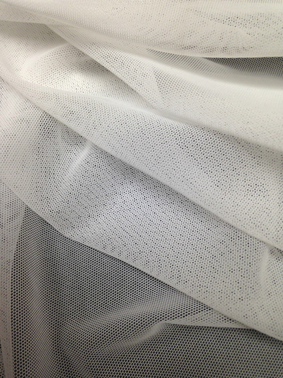 Small Micro Hole See Through Stretch Nylon Spandex Power Mesh Fabric - Sheer Mesh, 58" - 60" Wide