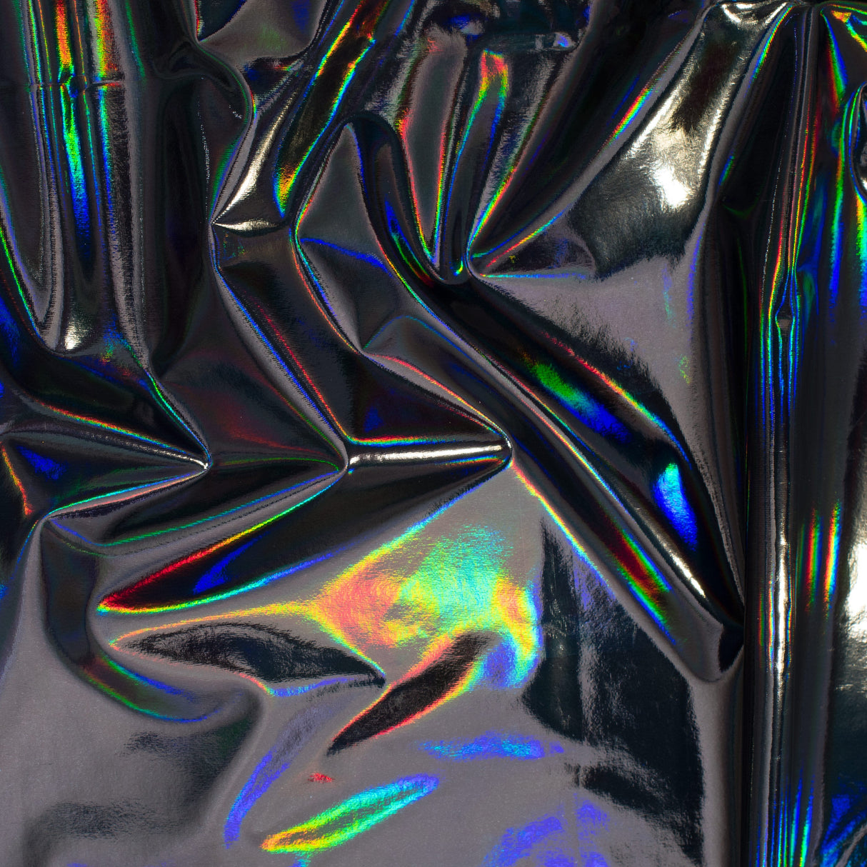 Hologram Vinyl Spandex Fabric 60" Super Nova