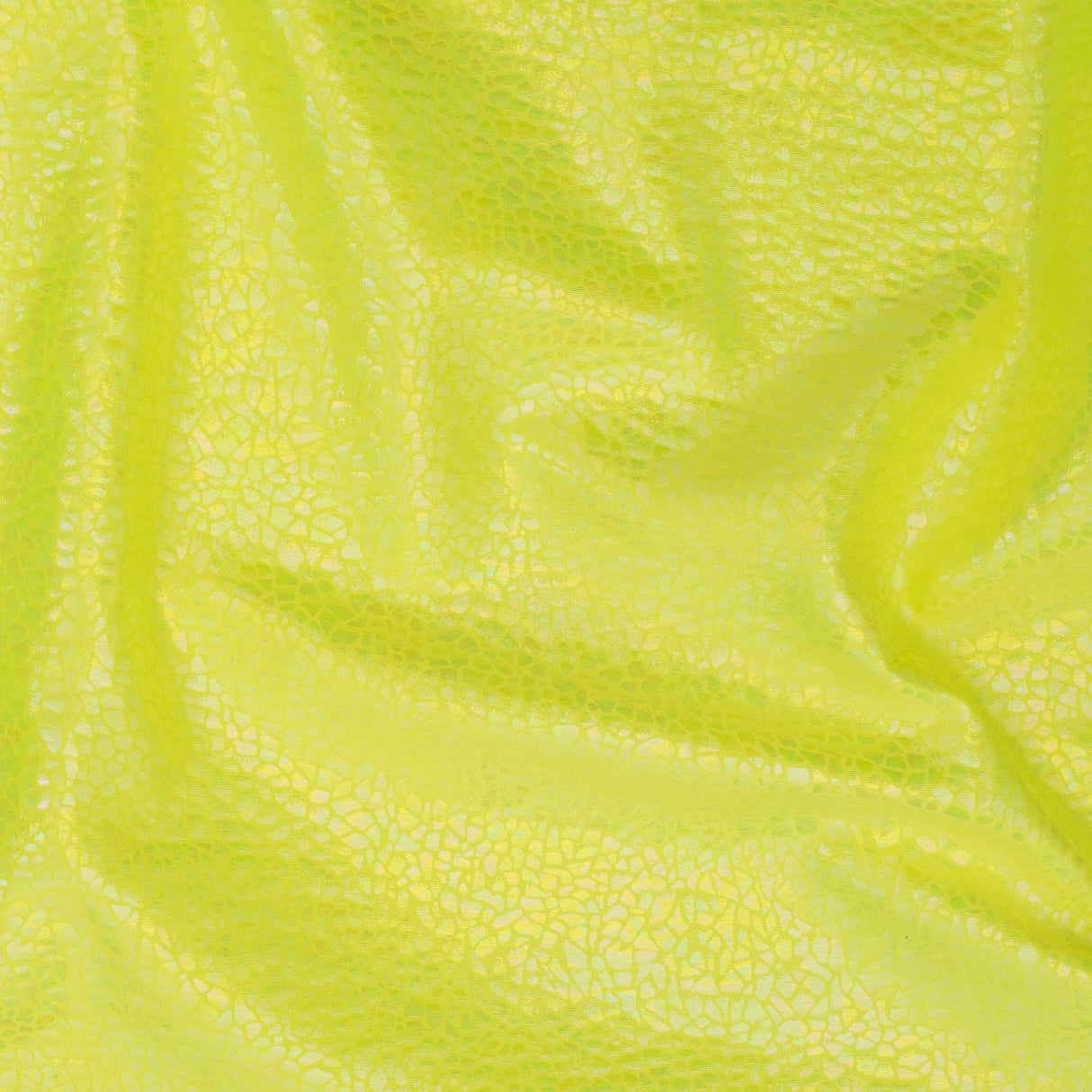 Nylon Spandex Holographic Snake Fabric 60"