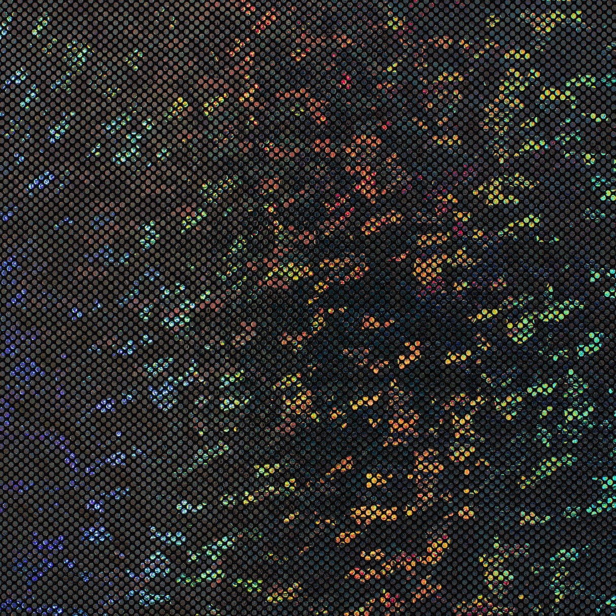 Nylon Spandex Shatter Glass Hologram Fabric 60"