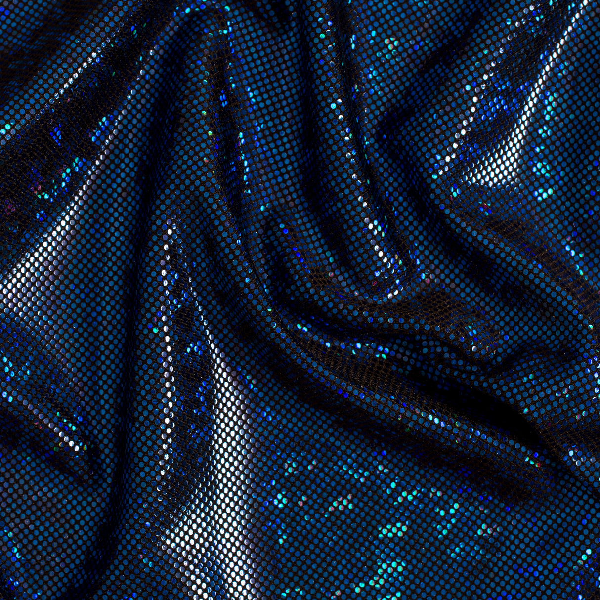 Nylon Spandex Shatter Glass Hologram Fabric 60"