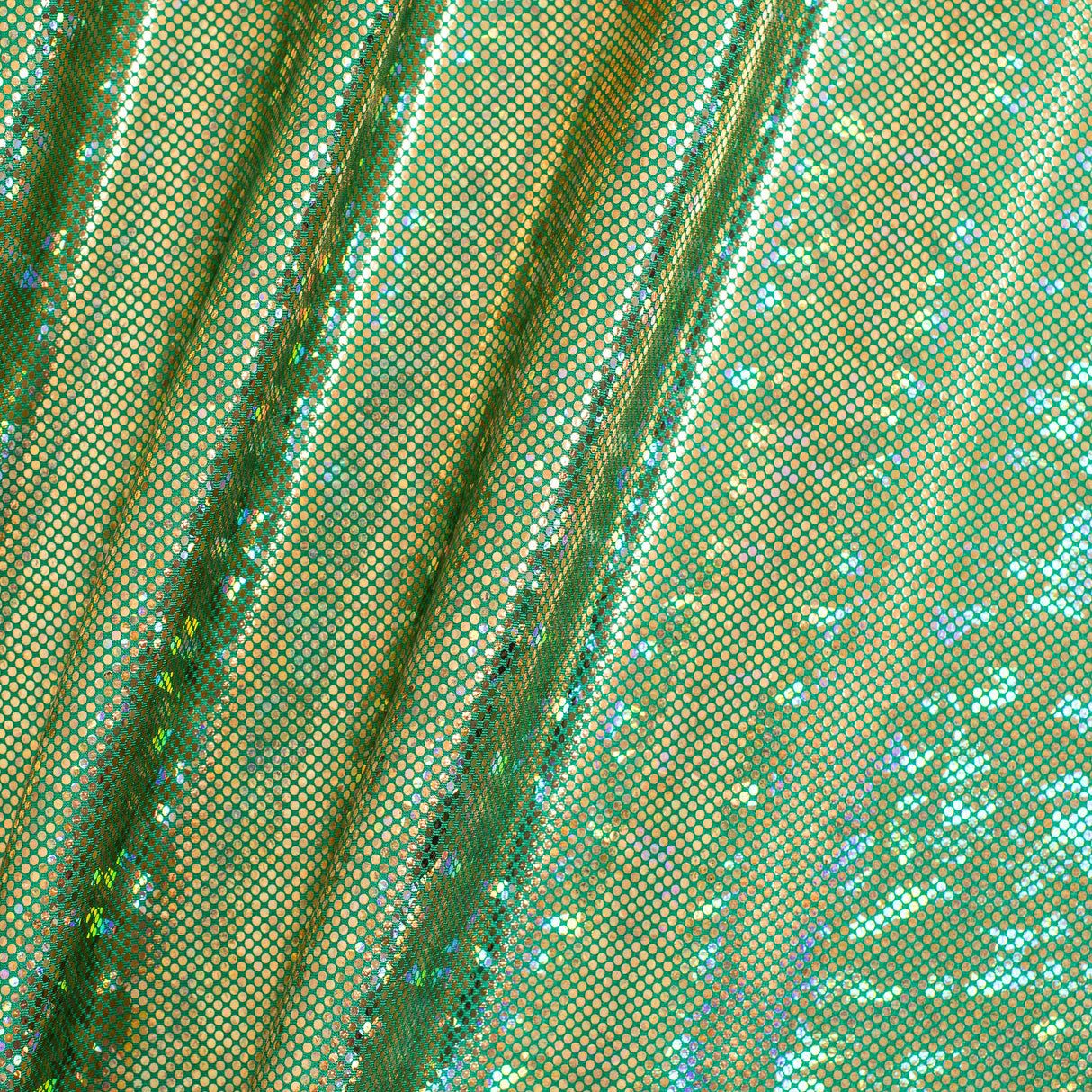 Nylon Spandex Shatter Glass Hologram Fabric 60"