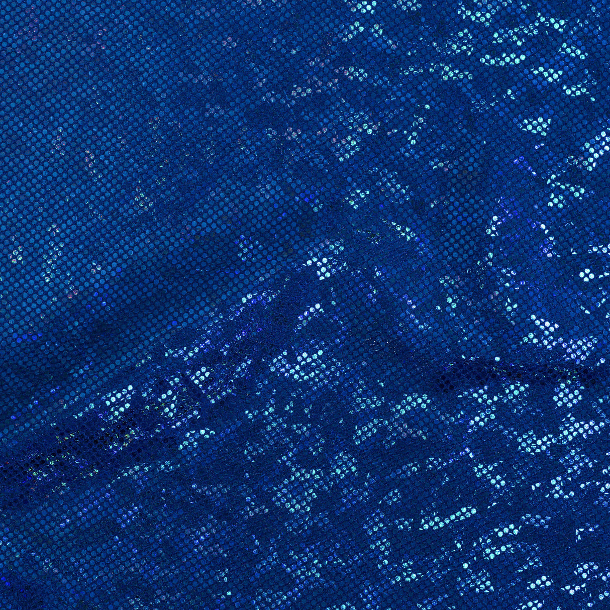 Nylon Spandex Shatter Glass Hologram Fabric 60"