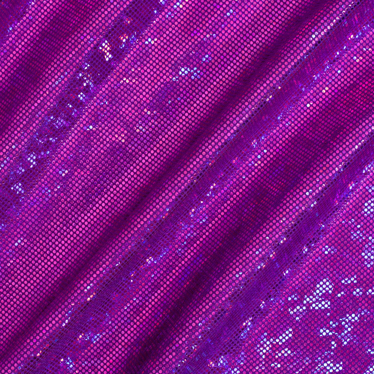 Nylon Spandex Shatter Glass Hologram Fabric 60"