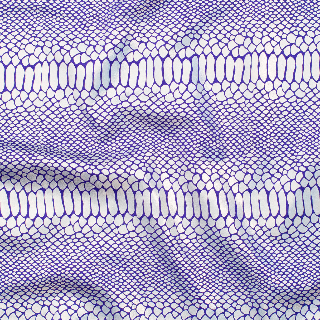 Nylon Spandex Fever Snake Foil Fabric 60"