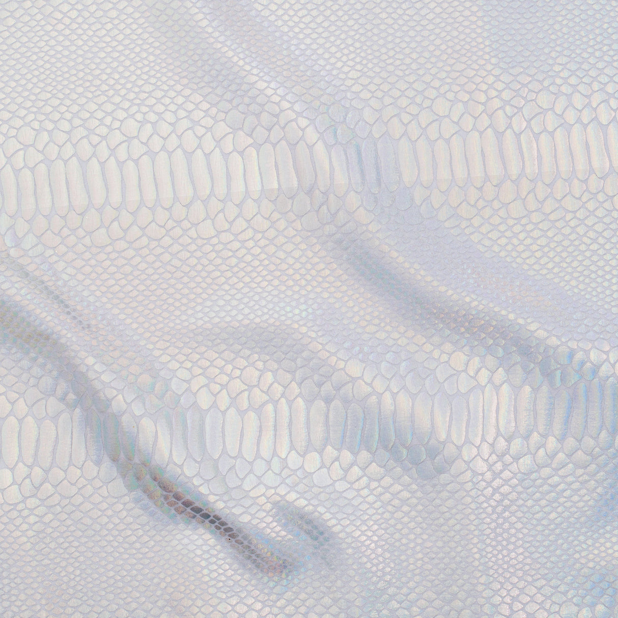 Nylon Spandex Fever Snake Foil Fabric 60"