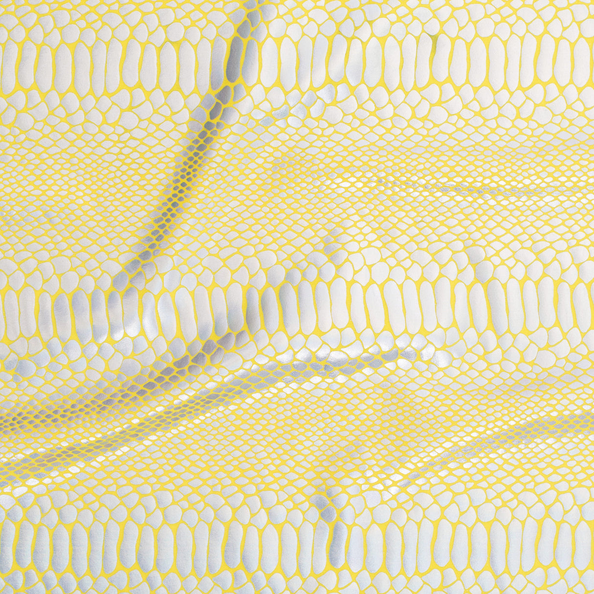Nylon Spandex Fever Snake Foil Fabric 60"