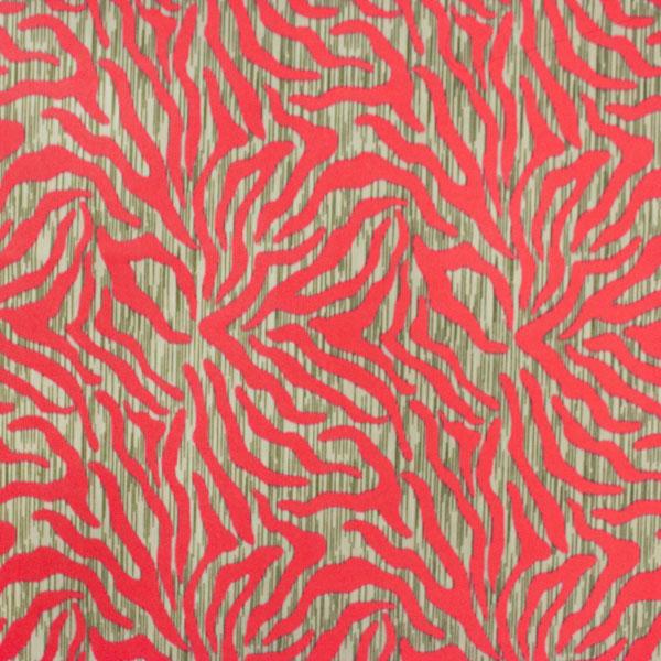 Neon Tiger Printed Nylon Spandex Fabric - Leopard Print, 55/56" Width, 200 GSM (1 Yard)