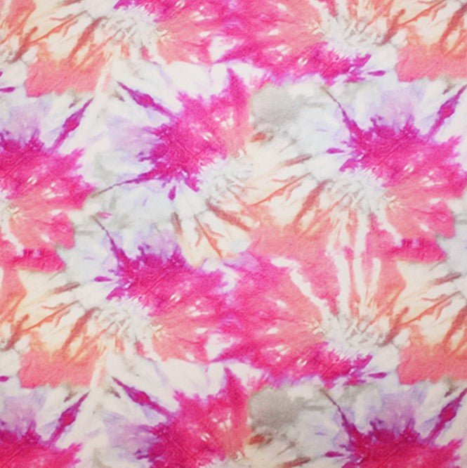 Printed Spandex Pink Skies