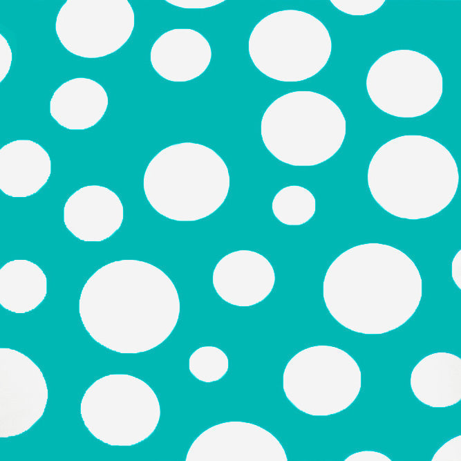 Underwater Bubbles Printed Spandex Fabric - Multicolor, 55/56" Width (1 Yard)