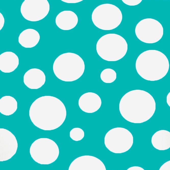 Printed Spandex Fabric Underwater Bubbles Multicolor