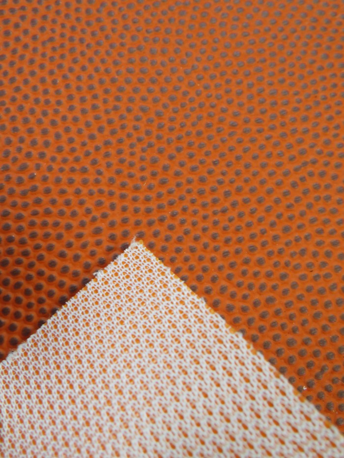 Basketball Print Vinyl Fabric