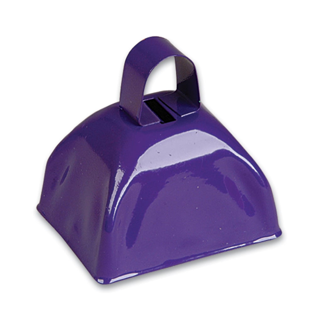 Purple Metal Cowbell (1 DZ)
