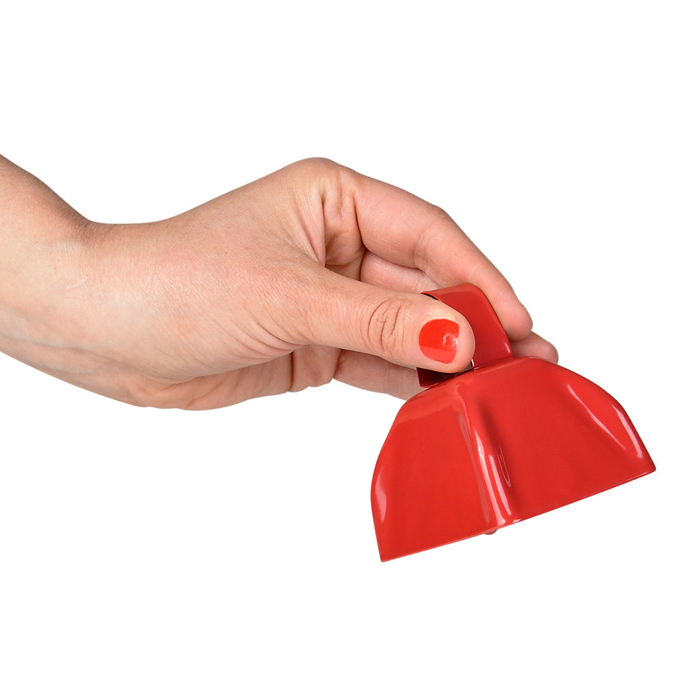Red Metal Cowbell (1 DZ)