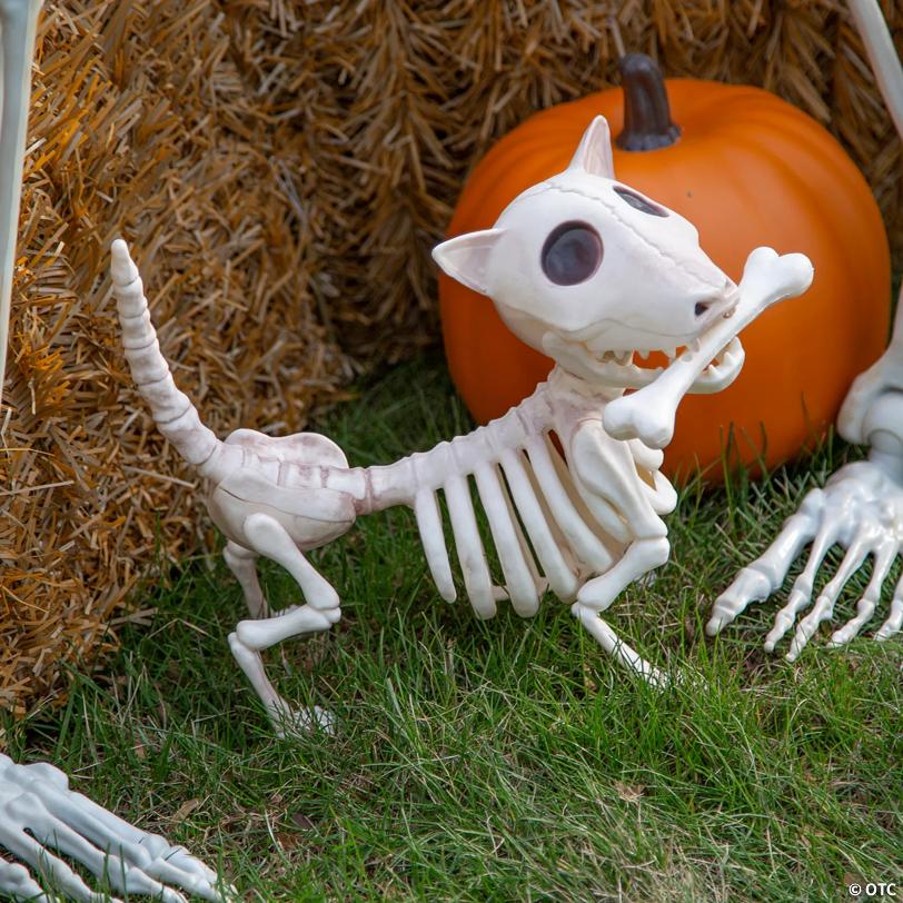 Neighborly Skeletons with Dog Hallloween Decorating Kit - 7 Pc.