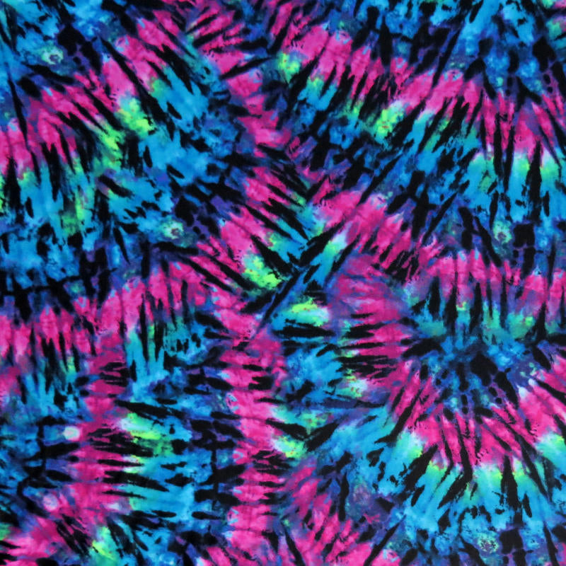 Swim Knit Nylon Spandex Neo Tie Dye 4-Way Stretch